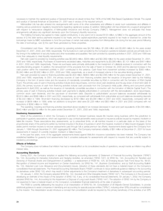 metlife 	2001 Annual Report