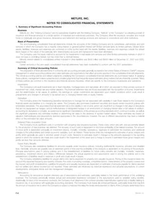 metlife 	2001 Annual Report