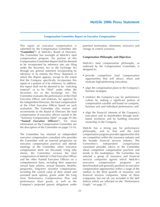 metlife Proxy Statement2006