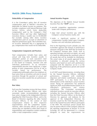 metlife Proxy Statement2006