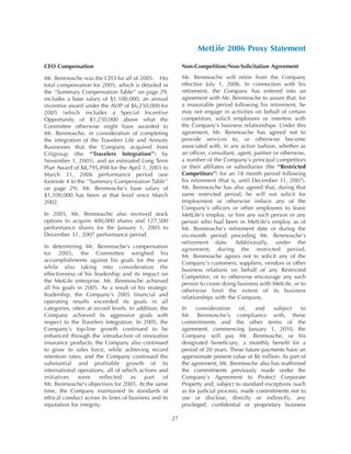 metlife Proxy Statement2006