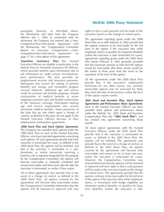 metlife Proxy Statement2006