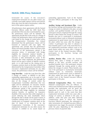metlife Proxy Statement2006