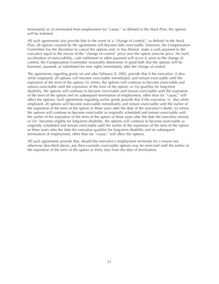 metlife Proxy Statement2003