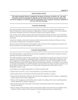 metlife Proxy Statement2003