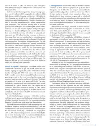 lowe's Annual Report2003