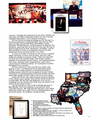 lowe's Annual Report1977