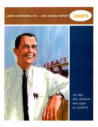 lowe's Annual Report1965