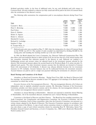 lowe's Proxy Statement 2006