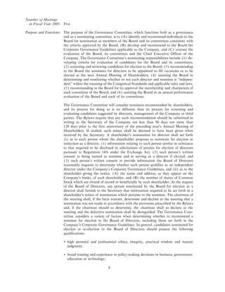 lowe's Proxy Statement 2006