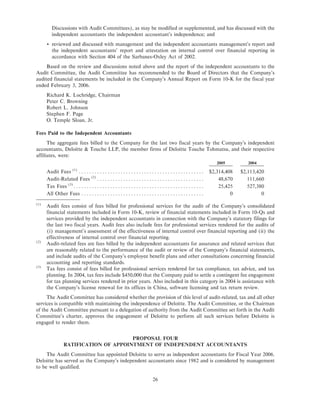 lowe's Proxy Statement 2006