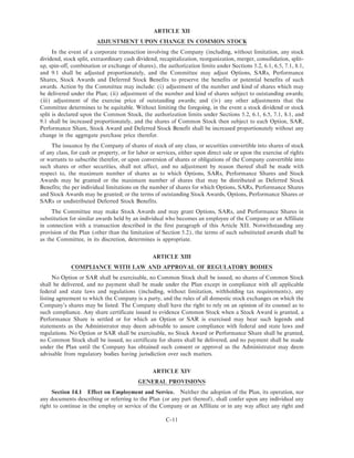 lowe's Proxy Statement 2006