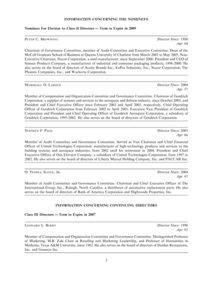 lowe's Proxy Statement 2006