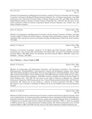 lowe's Proxy Statement 2006