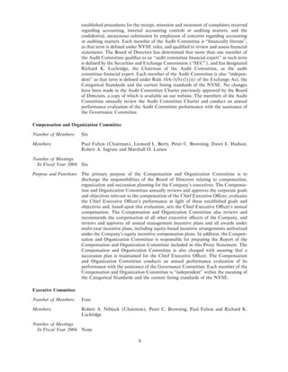 lowe's Proxy Statement 2005