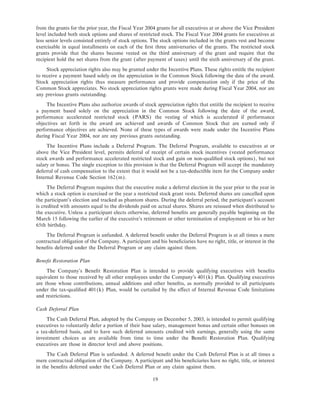 lowe's Proxy Statement 2005