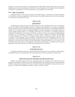 lowe's Proxy Statement 2005