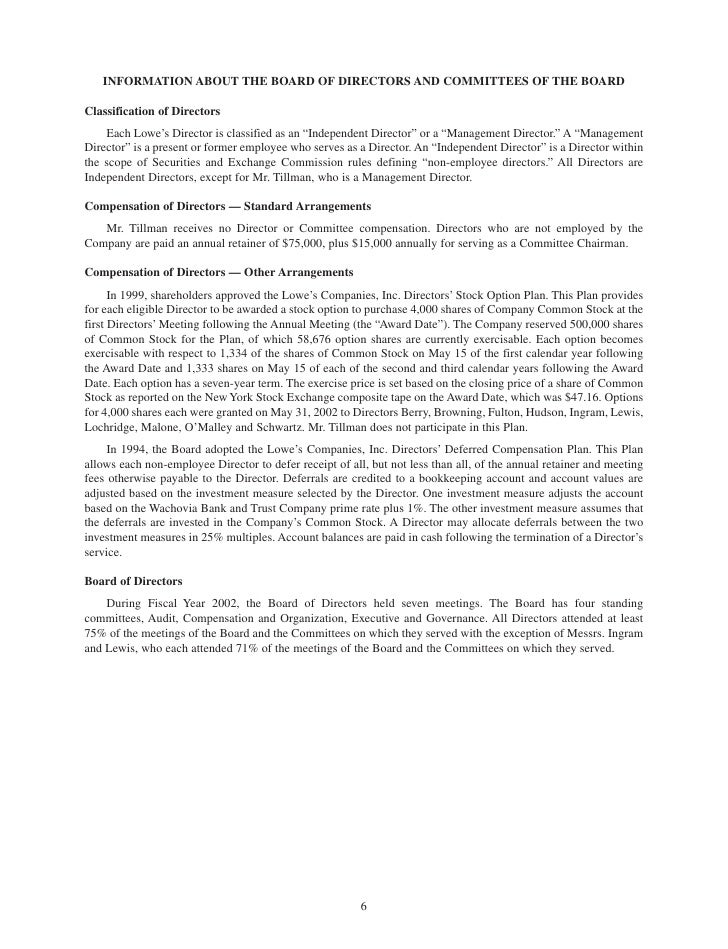The exercise and evaluation of executive stock options carpenter