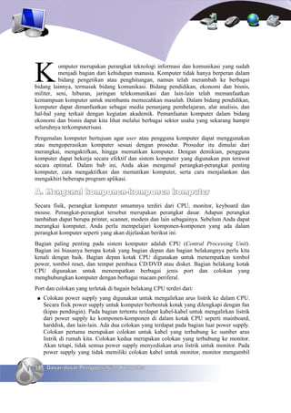 TIK SMA Kelas 10 Semester 1