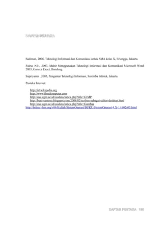 TIK SMA Kelas 10 Semester 1