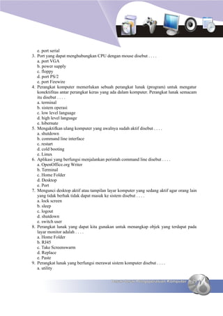 TIK SMA Kelas 10 Semester 1