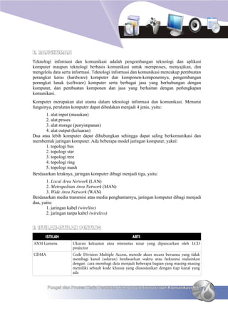 TIK SMA Kelas 10 Semester 1