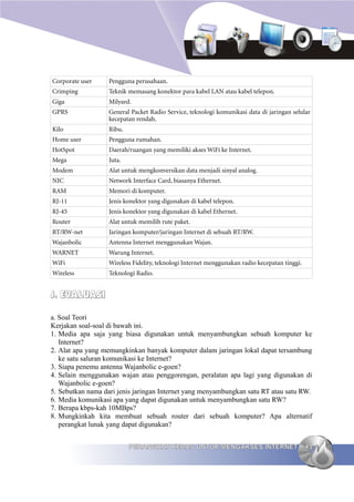 TIK SMA Kelas 11 Semester 1