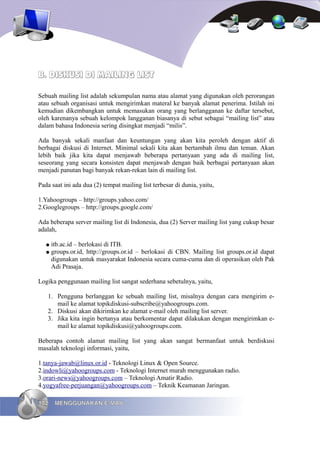 TIK SMA Kelas 11 Semester 1