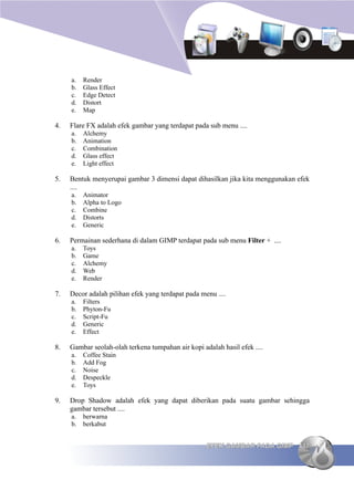 TIK SMA Kelas 12 Semester 1