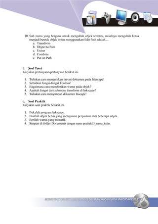 TIK SMA Kelas 12 Semester 1