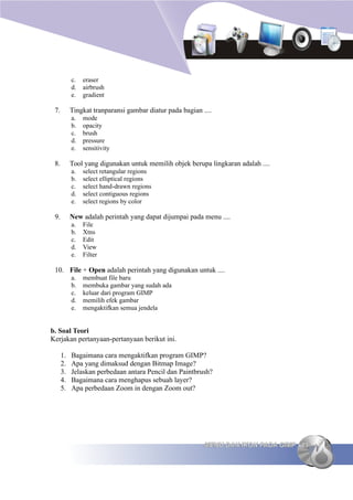 TIK SMA Kelas 12 Semester 1