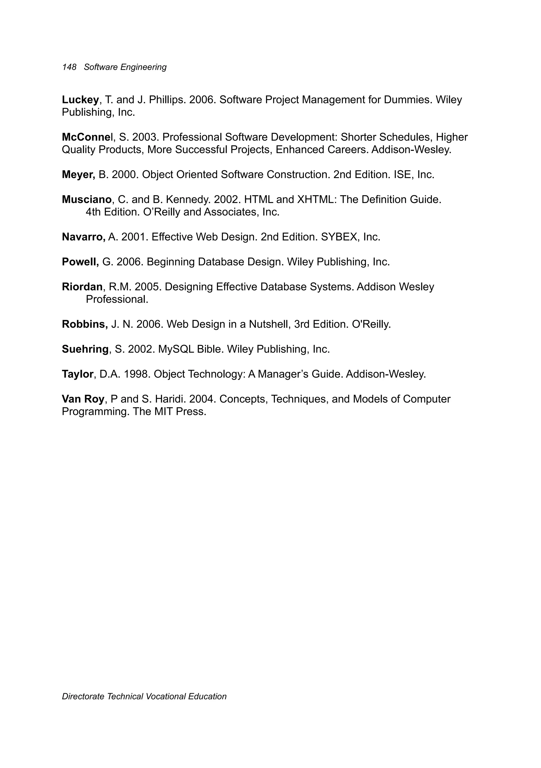 Rekayasa perangkat lunak(Jilid2)