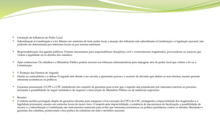  Limitação da Influência do Poder Local
 Subordinação à Constituição e à lei: Mesmo em contextos de forte poder local, a atuação dos tribunais está subordinada à Constituição e à legislação nacional, não
podendo ser determinada por interesses locais ou por normas informais.
 Responsabilização dos agentes públicos: Existem mecanismos para responsabilizar disciplinar, civil e criminalmente magistrados, procuradores ou autarcas que
violem a legalidade ou os direitos dos cidadãos.
 Ação contenciosa: Os cidadãos e o Ministério Público podem recorrer aos tribunais administrativos para impugnar atos do poder local que violem a lei ou a
Constituição.
 5. Proteção dos Direitos do Arguido
 Direito ao contraditório e à defesa: O arguido tem direito a ser ouvido, a apresentar provas e a recorrer de decisões que afetem os seus direitos, mesmo perante
interesses económicos ou políticos.
 Garantias processuais: O CPP e o CPC estabelecem um conjunto de garantias para evitar que o arguido seja prejudicado por interesses externos ao processo,
incluindo a possibilidade de arguir nulidades e de requerer a intervenção do Ministério Público ou de instâncias superiores.
 Resumo
 O sistema jurídico português dispõe de garantias robustas para assegurar a boa execução do CPP e do CPC, protegendo a imparcialidade dos magistrados e a
legalidade processual, mesmo em contextos locais de maior risco. O respeito pela imparcialidade, a existência de mecanismos de fiscalização, a possibilidade de
recurso e a subordinação à Constituição são instrumentos essenciais para evitar que interesses económicos ou político-partidários violem os direitos, liberdades e
garantias dos cidadãos, promovendo a boa prática da cidadania em todo o território nacional.
 