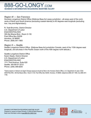 Longshore Legal Overview