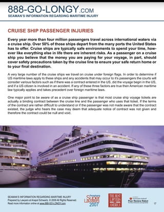 Longshore Legal Overview