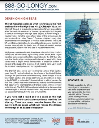 Longshore Legal Overview