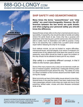 Longshore Legal Overview