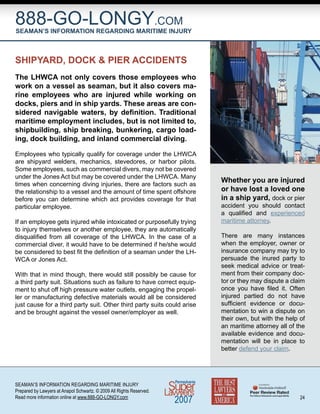 Longshore Legal Overview