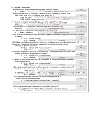 San Myanmar Proposal