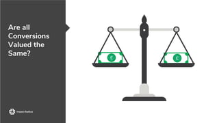 Are all
Conversions
Valued the
Same?
 