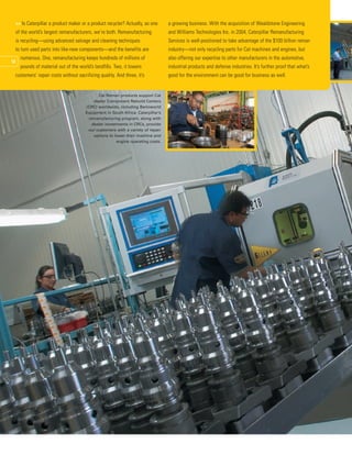 » • 2004 Caterpillar Inc. Annual Report