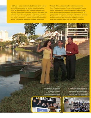 » • 2004 Caterpillar Inc. Annual Report