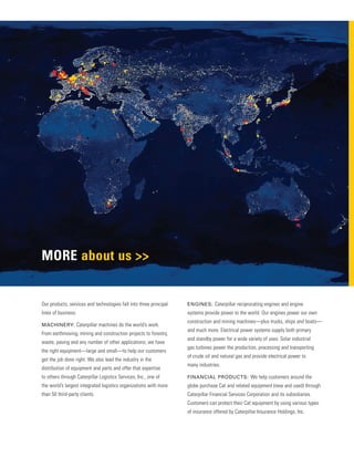 » • 2004 Caterpillar Inc. Annual Report