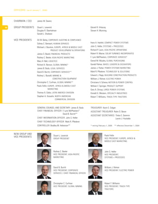 » • 2004 Caterpillar Inc. Annual Report