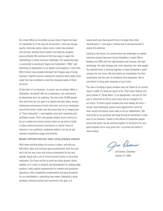 » • 2004 Caterpillar Inc. Annual Report