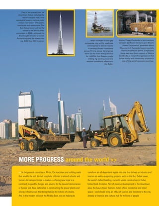 » • 2004 Caterpillar Inc. Annual Report