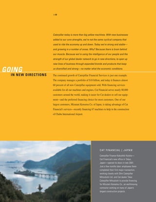 2002 Caterpillar Inc. Annual Report