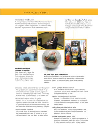 2002 Caterpillar Inc. Annual Report