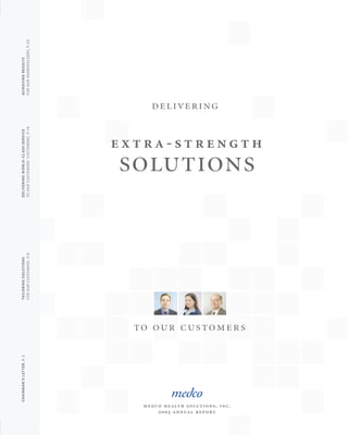 medco health solutions 2003Annual Report