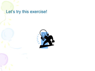 Let’s try this exercise! 